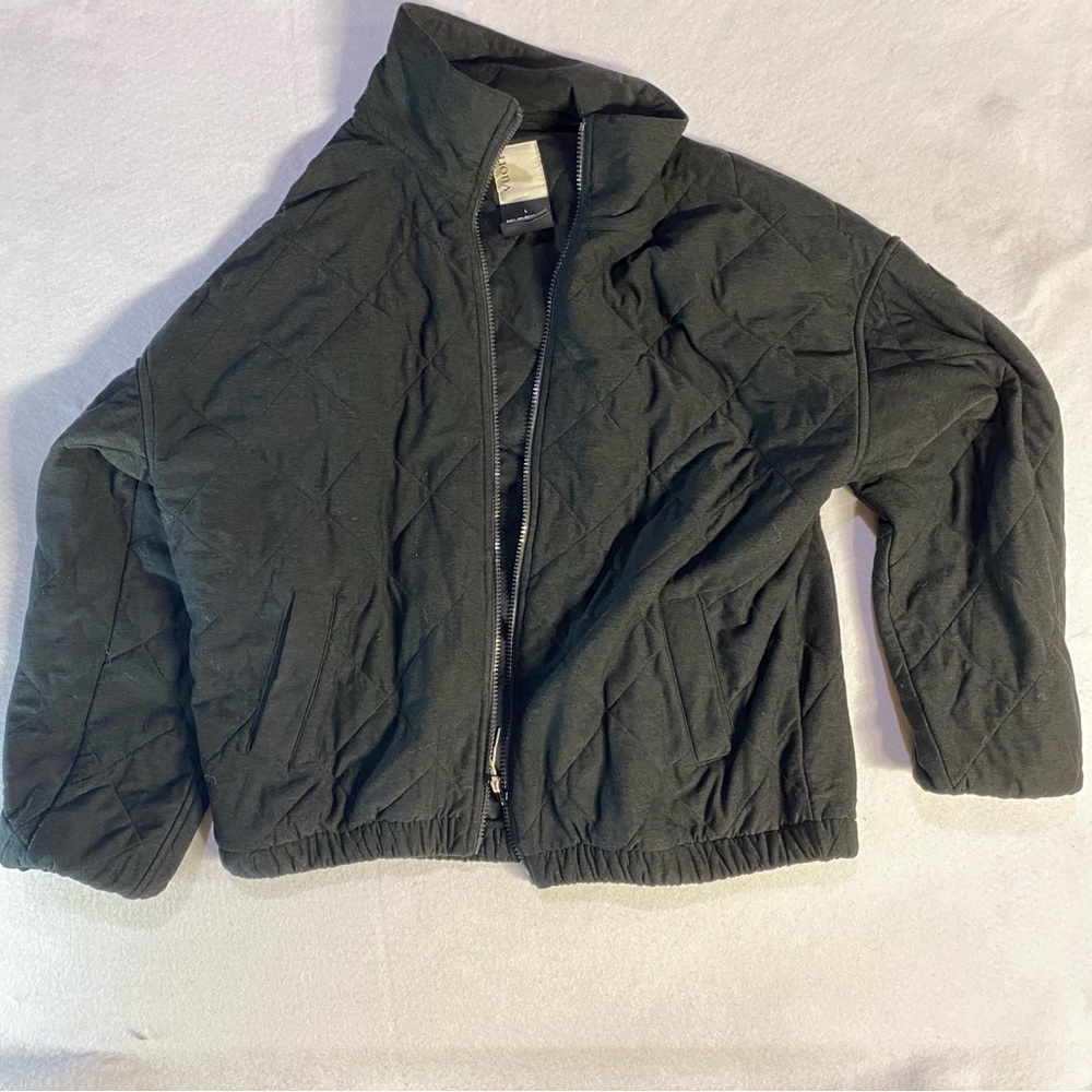 Vuori Black Quilted Jacket